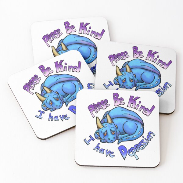 Item preview, Please Be Kind - Depression designed and sold by LadyStarscales.