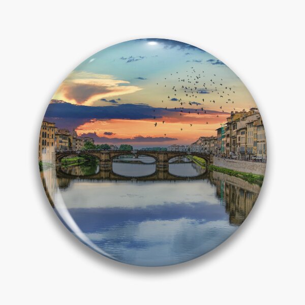 Item preview, Bridge and Clouds Over Arno designed and sold by dbvirago.