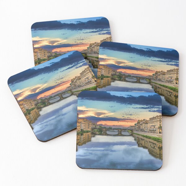 Item preview, Bridge and Clouds Over Arno designed and sold by dbvirago.