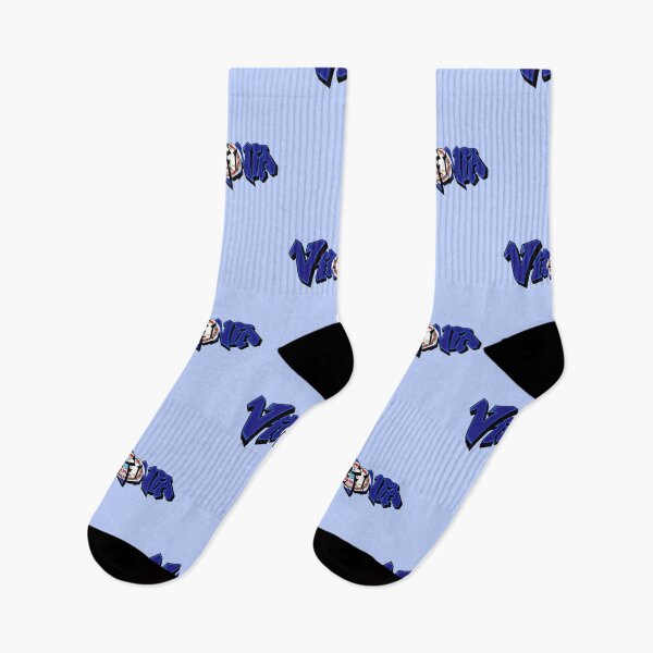 Item preview, Virginia Flag Graffiti - Blue - Available on stickers socks mugs and more designed and sold by Dude  Stuff.