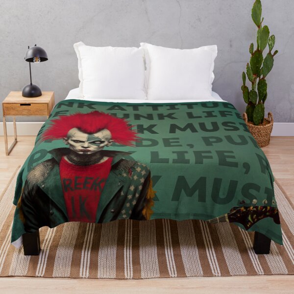 Item preview, Punk Attitude, Punk Life, Punk Music designed and sold by FewCaratArt.