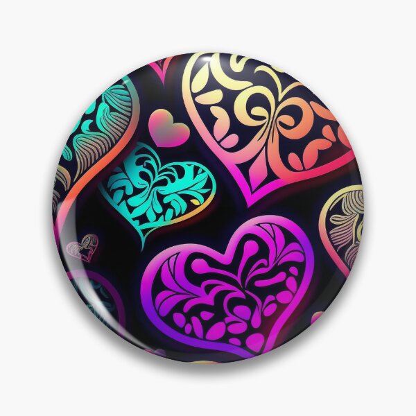 Item preview, Rainbow Hearts designed and sold by Quote-Zone.
