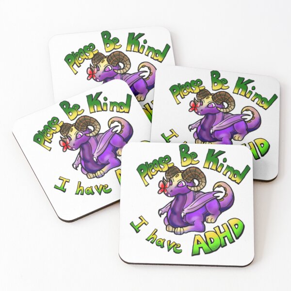 Item preview, Please Be Kind - ADHD designed and sold by LadyStarscales.