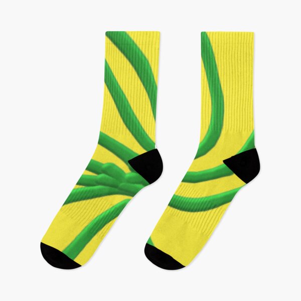 Item preview, Wacky Green Lines on Yellow Background designed and sold by CJRPics.