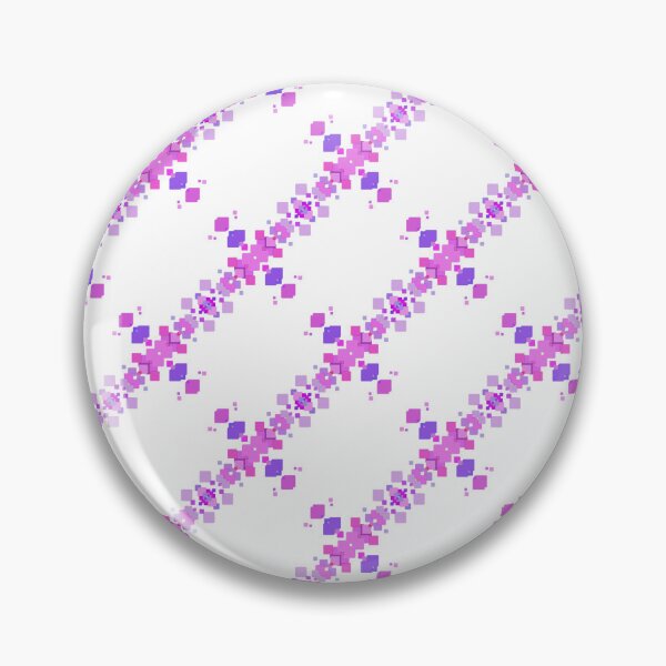 Item preview, Floral pink and purple shape patterns designed and sold by IftinDesigns.