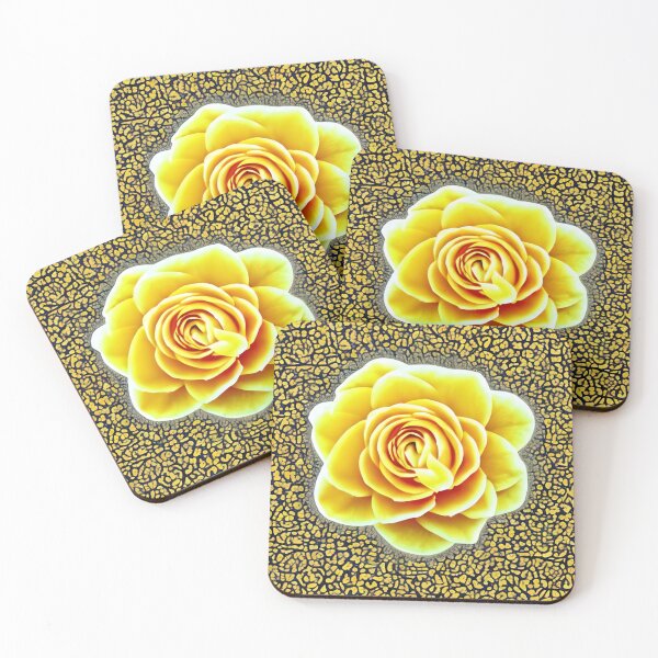 Item preview, Yellow camellia flower designed and sold by gramizzia.