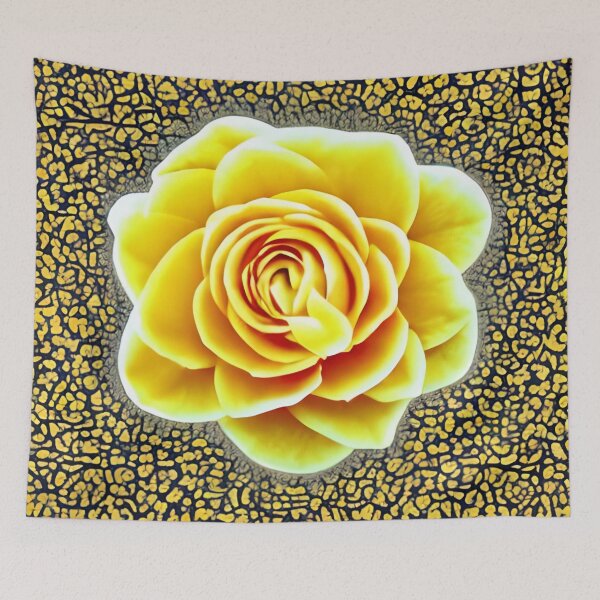 Item preview, Yellow camellia flower designed and sold by gramizzia.