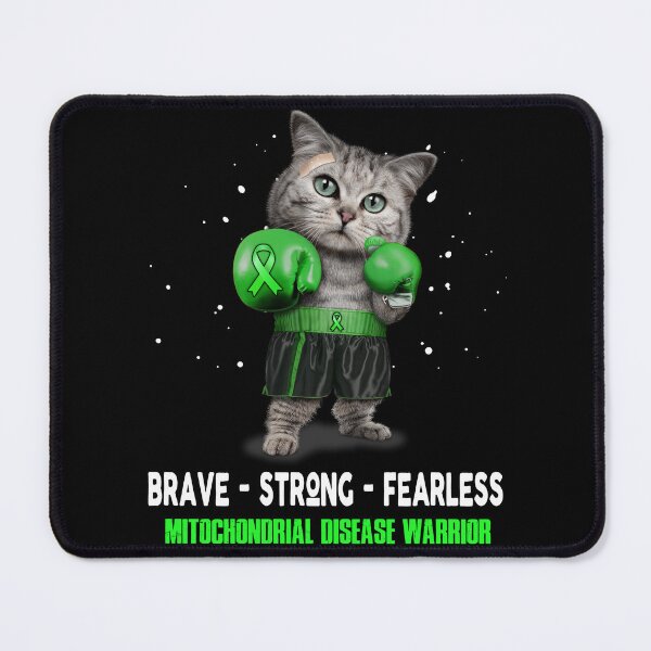 Item preview, Mitochondrial Disease Warrior - BRAVE STRONG FEARLESS designed and sold by Berriosly.
