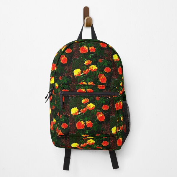 Item preview, Roses Abstract in orange & Yellow green colors by Iritof designed and sold by iritof.