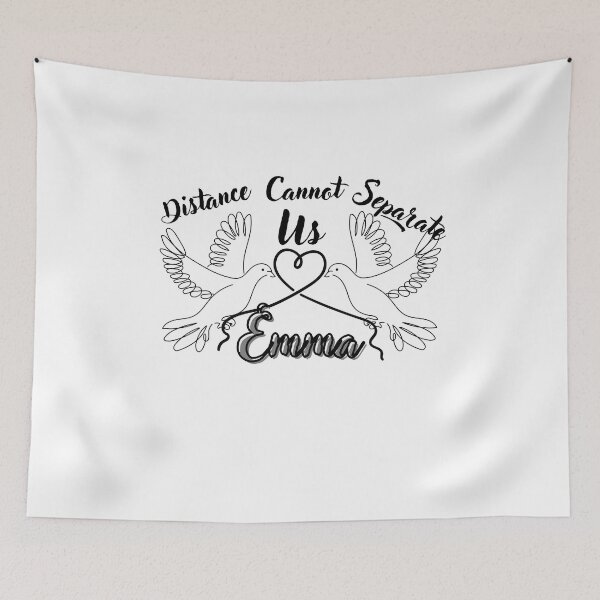 Item preview, Distance Cannot Separate Us Emma designed and sold by Alaminee.