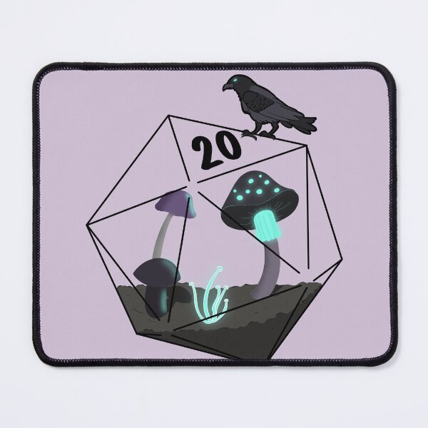 Item preview, Mushrooms & Raven d20 designed and sold by SoareDean.