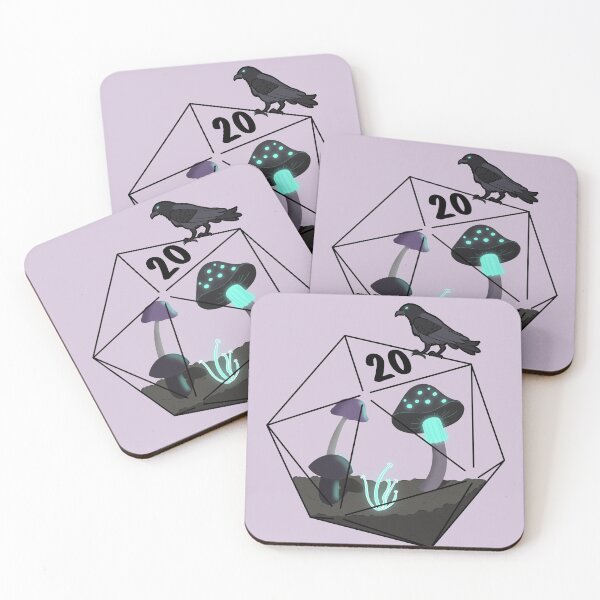 Item preview, Mushrooms & Raven d20 designed and sold by SoareDean.