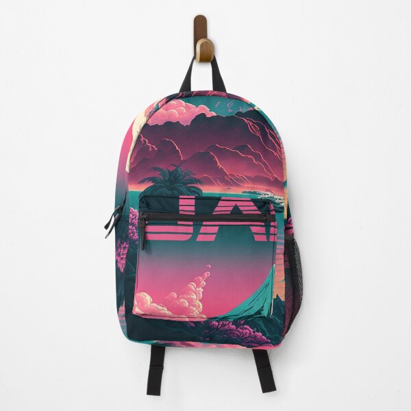 Item preview, Japan Synthwave Travel Art Poster designed and sold by OldTravelArt.