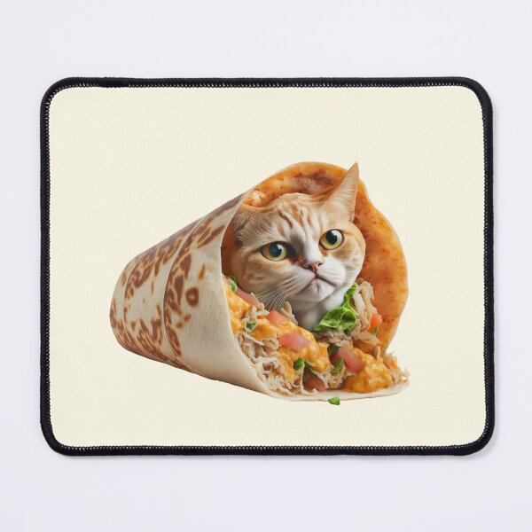Item preview, Burrito cat designed and sold by ExplodedToons.