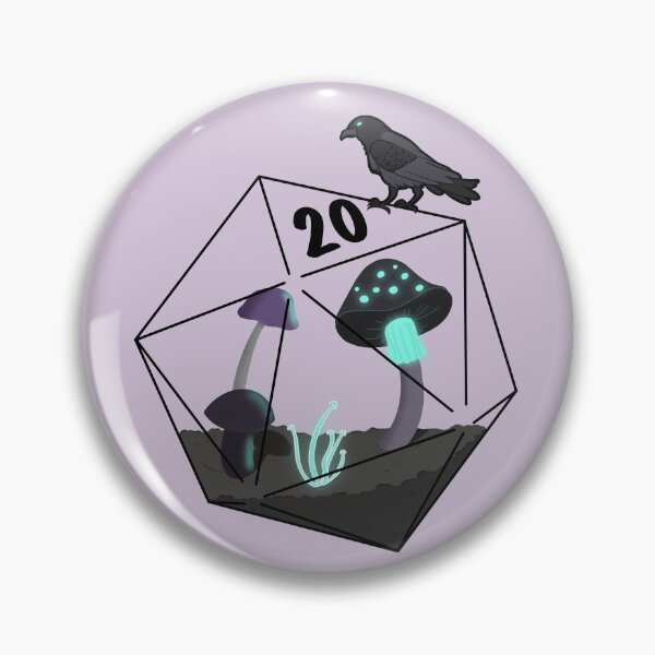 Item preview, Mushrooms & Raven d20 designed and sold by SoareDean.
