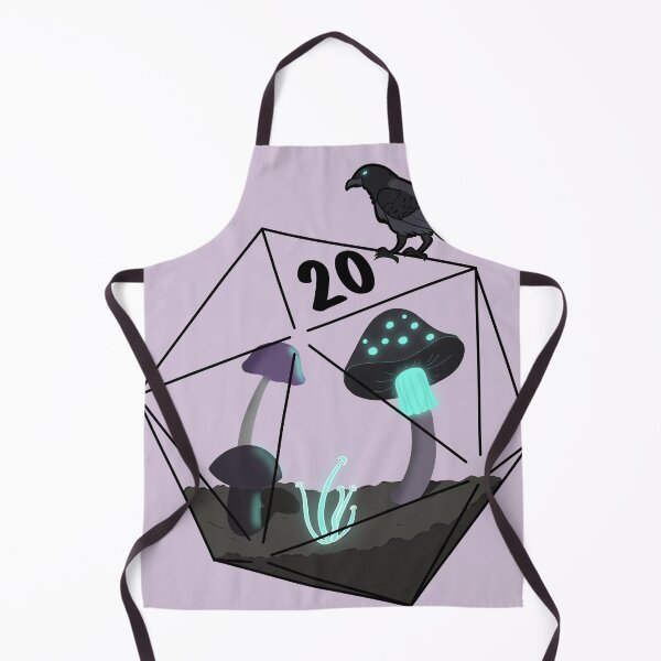 Item preview, Mushrooms & Raven d20 designed and sold by SoareDean.