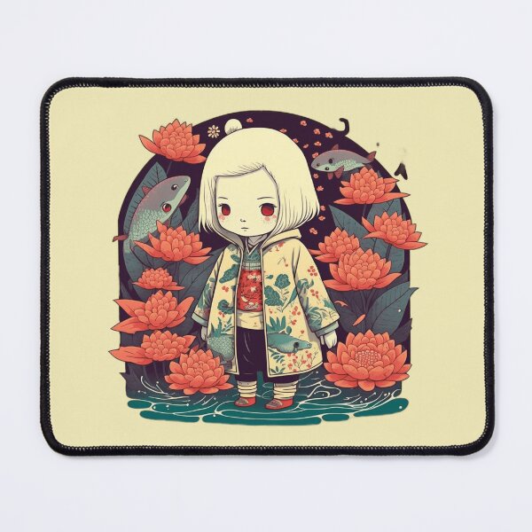 Item preview, cute japanese children  designed and sold by sammgdesign.