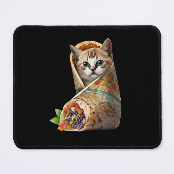 Item preview, Burrito cat designed and sold by ExplodedToons.