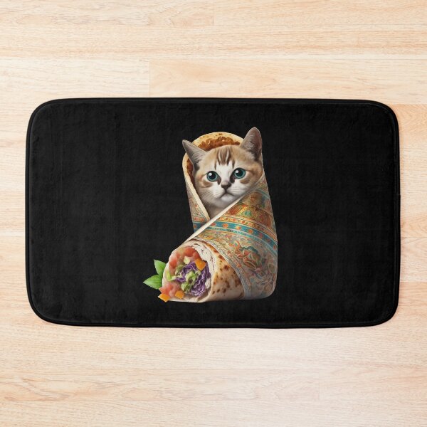 Item preview, Burrito cat  designed and sold by ExplodedToons.