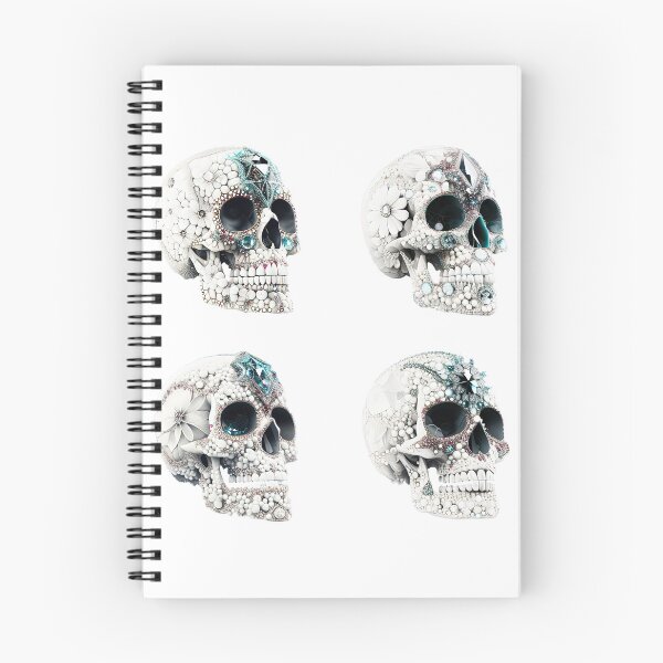 Item preview, DECORATED DIAMOND SKULLS designed and sold by Arthoughts.
