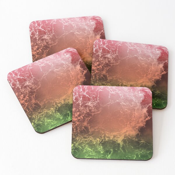 Item preview, Hidden Gynosexual (Gyno) flag Ocean Waves Subtle designed and sold by PlayfullyPride.