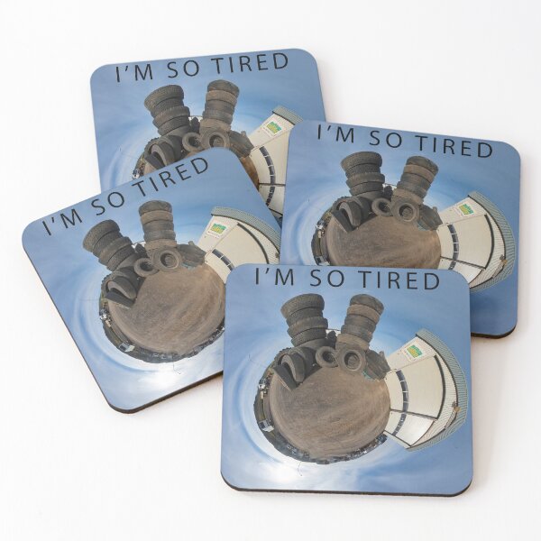 Item preview, I'm So Tired graphic designed and sold by DrAgonPhotos.