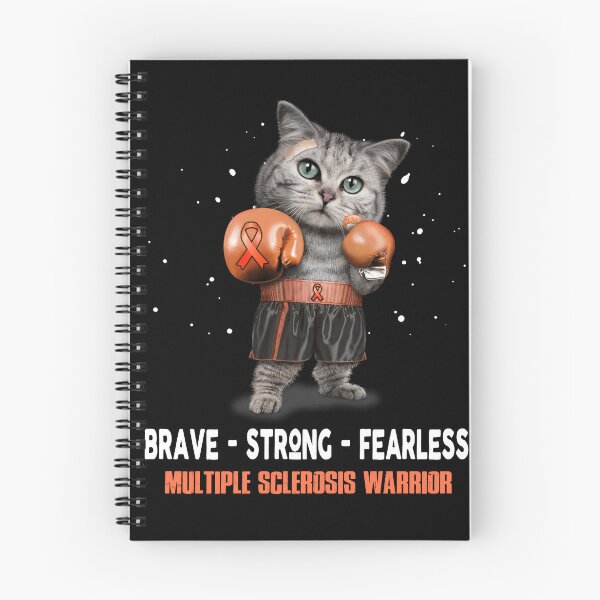 Item preview, Multiple Sclerosis Warrior - BRAVE STRONG FEARLESS designed and sold by Berriosly.