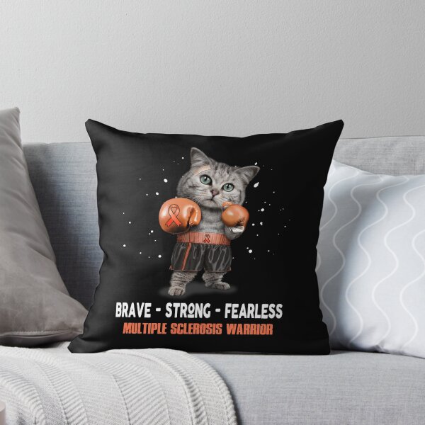 Item preview, Multiple Sclerosis Warrior - BRAVE STRONG FEARLESS designed and sold by Berriosly.
