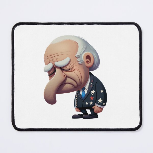 Item preview, Joe Biden with giant nose cartoon in 3D designed and sold by ExplodedToons.