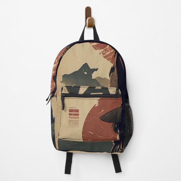 Item preview, Nara Samurai Vintage Travel Art Poster designed and sold by OldTravelArt.