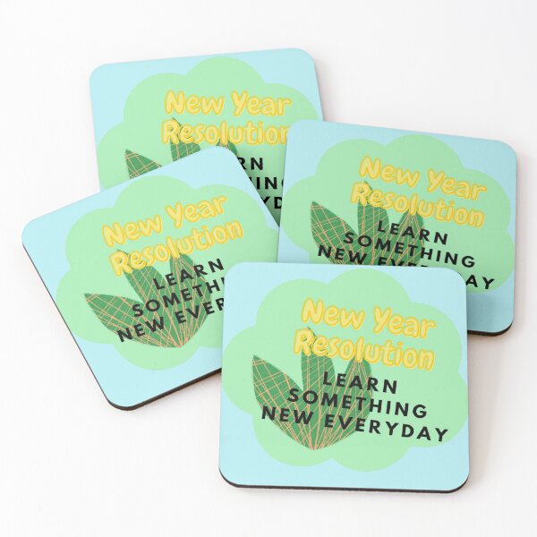 Item preview, New Year Resolution - Learn something new everyday designed and sold by aywchen.