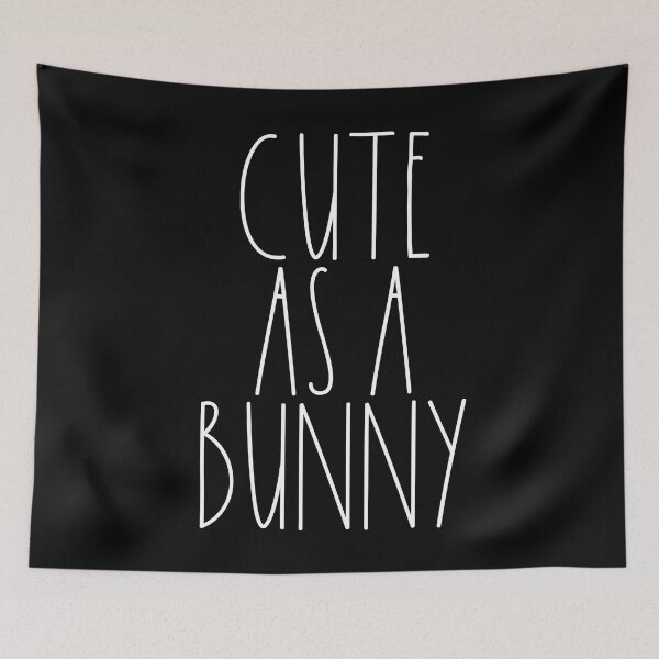 Artikelvorschau, Cute as a Bunny White Rae Dunn Inspired Farmhouse entworfen und verkauft von FineElephant.
