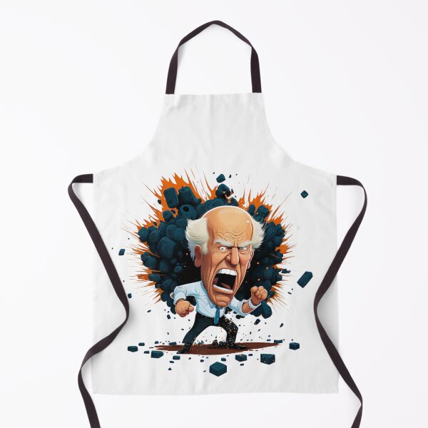 Item preview, screaming Joe Biden with explosion designed and sold by ExplodedToons.