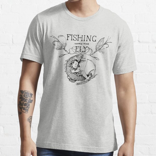 "1883 Orvis Fly Fishing Illustration TShirt" Tshirt for Sale by