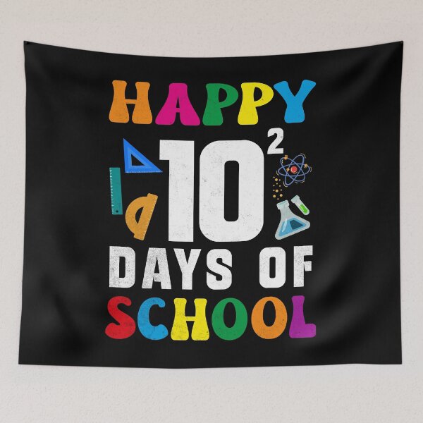 Item preview, Math Formula Happy 100 Days of School Teacher Student designed and sold by Zulfiqqar.