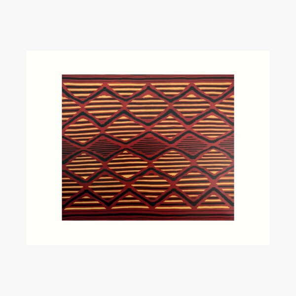 Aperçu de l'œuvre Design textile Navajo des années 1800 créée et vendue par Joseph Moreno.