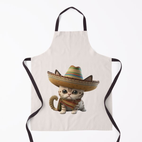 Item preview, Cute sombrero cat  designed and sold by ExplodedToons.