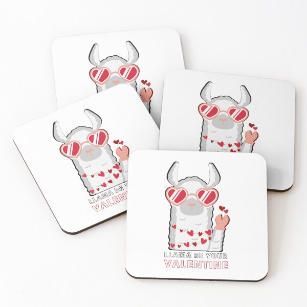 Item preview, Llama Valentine designed and sold by artlaila.