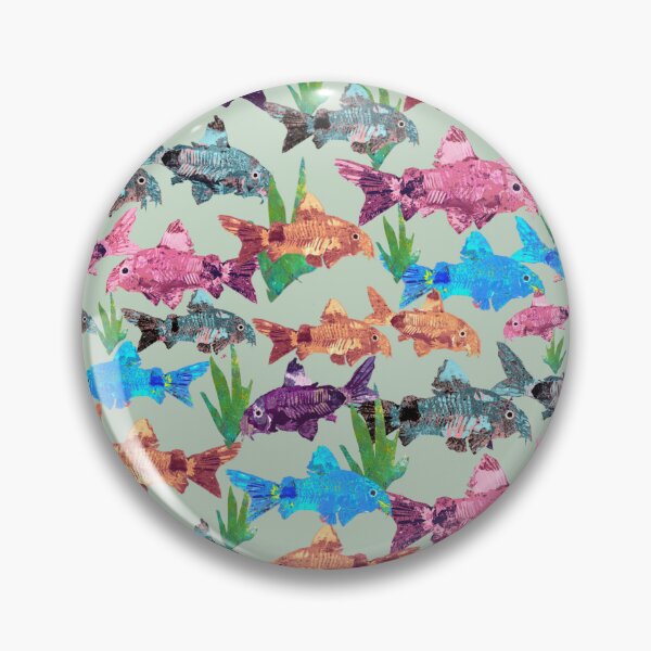 Item preview, Cory Dory School of Fish Pattern  designed and sold by ginaisarty.