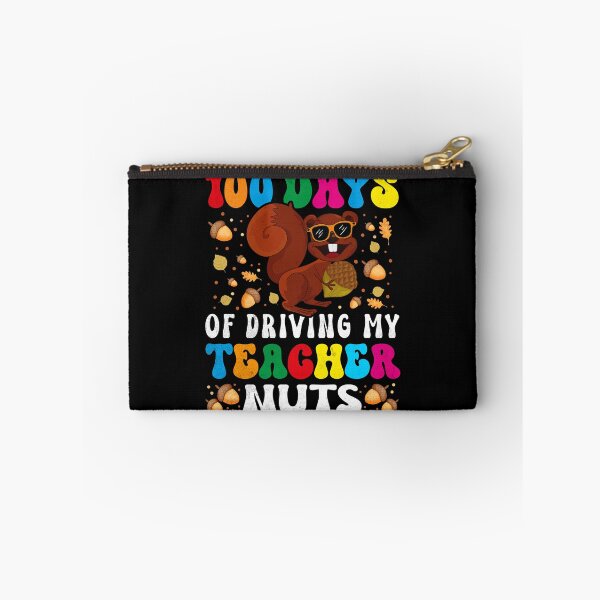 Item preview, 100 Days of Driving my Teacher Nuts Squirrel 100th Day of School designed and sold by Zulfiqqar.
