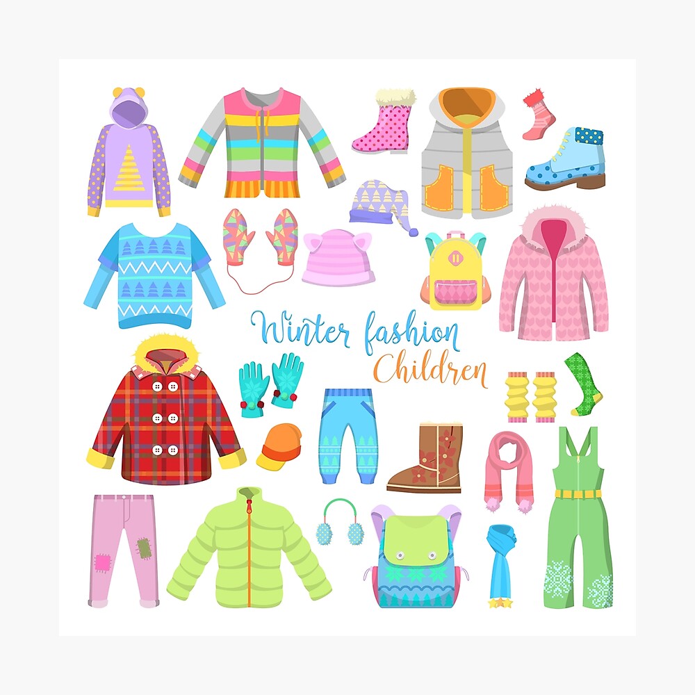Kids Fashion Winter Photos, Images and Pictures