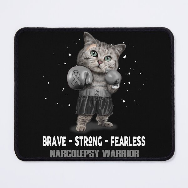 Item preview, Narcolepsy Warrior - BRAVE STRONG FEARLESS designed and sold by Berriosly.