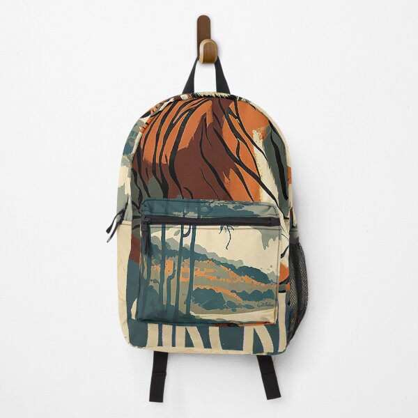 Item preview, Siberia Russia Tiger Vintage Travel Art Poster designed and sold by OldTravelArt.