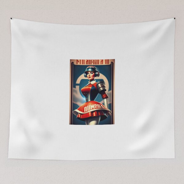 Item preview, 1950 vintage American steampunk art designed and sold by CyberArtsy.