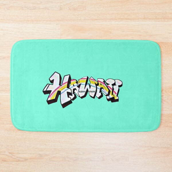Item preview, Hawaii License Plate Graffiti - Available on stickers socks mugs and more designed and sold by Dude  Stuff.