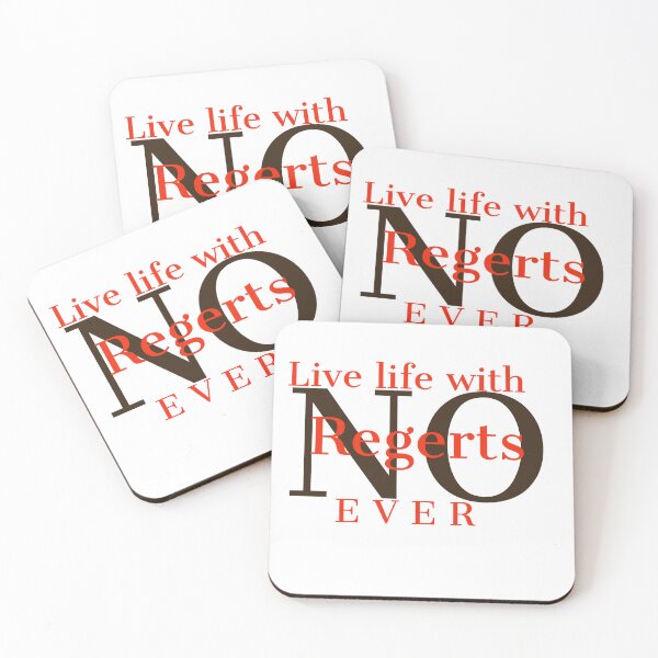 Item preview, Never live with regerts designed and sold by Bmusicjr.