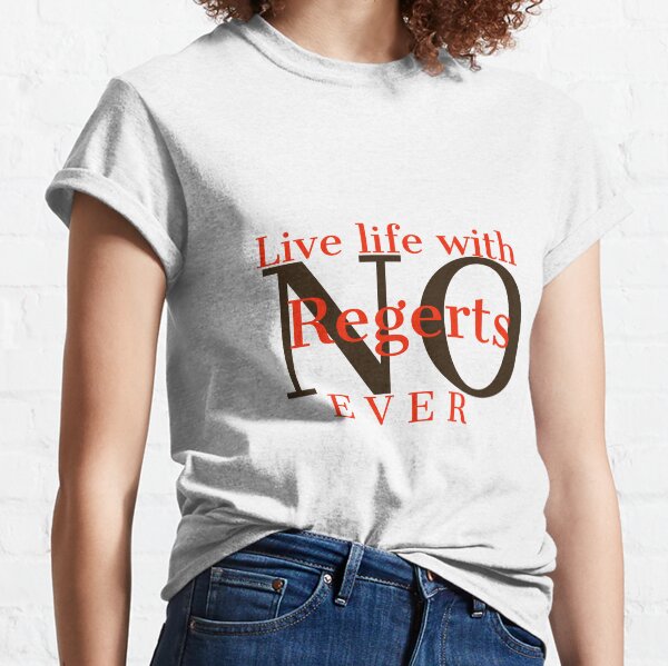 Item preview, Never live with regerts designed and sold by Bmusicjr.