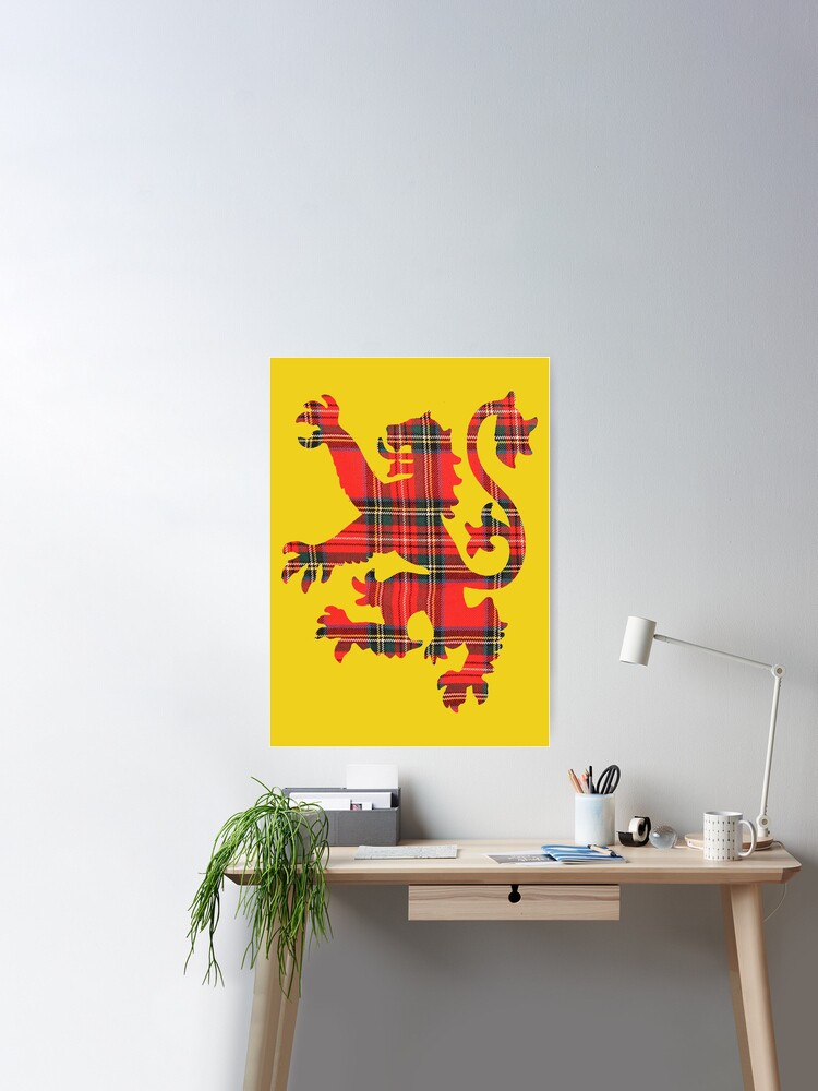 Royal Stewart tartan Poster