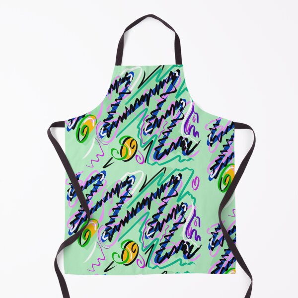 Item preview, Green Doodle Pattern designed and sold by Zarcka.