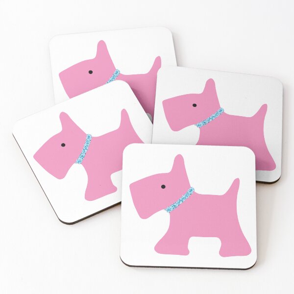 Item preview, Pink Dog designed and sold by ArtbyJulieAnne.